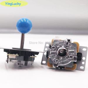 Game Controllers Joysticks Yinglucky 5Pin Arcade Diy Kit Past Sanwa Joystick Jamma Red Ball Blue Ball1