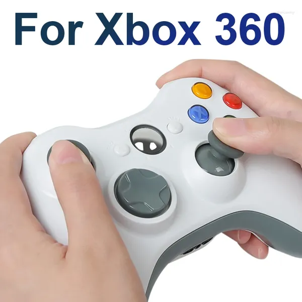 Controladores de juego PC Gamepad para Xbox 360 2,4G controlador inalámbrico juego remoto Joystick 3D Rocker Handle herramientas piezas
