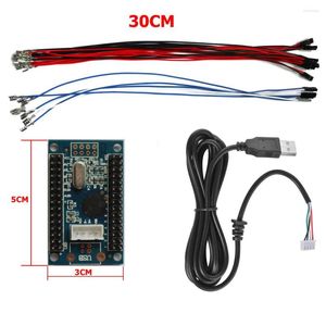 Contrôleurs de jeu RAC-C300 2Pin Zero Delay USB Encoder Pour PC Arcade Joystick Button Board Cables