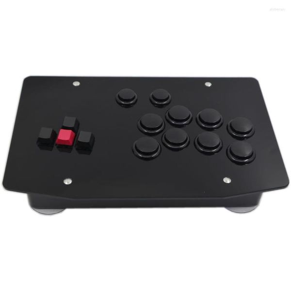 Controladores de juego RAC-J500K Teclado Arcade Fight Stick Controller Joystick para PC USB