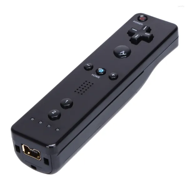 Controladores de juego Controlador remoto Gamepad para control de consola Wii U Negro