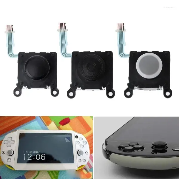 Contrôleurs de jeu de remplacement, Joystick de contrôle analogique 3D gauche droite pour PS Vita PSV 2000, accessoires de bâton, livraison directe