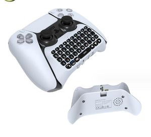 Contrôleurs de jeu S PS5 Contrôleur Bluetooth Clavier sans fil Clavier externe Dépose de chat de chat Otbm4