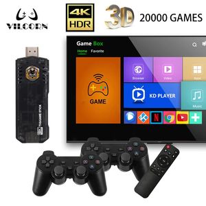 Gamecontrollers TG8 mini Android TV box gameconsole met meer dan 20.000 ingebouwde consoles geschikt voor PSPPS1N64 dual system retro stick 4K videospeler 231120