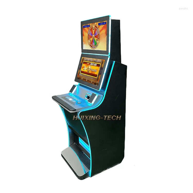 Game Controllers USA High Quality 21.5inch Dual Screen Cabinet Skill Machine For Gameroom