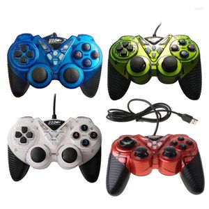 Game Controllers USB Handle -controller Vibratie voor WinXP/Win7/Win8/Win10 Dropship