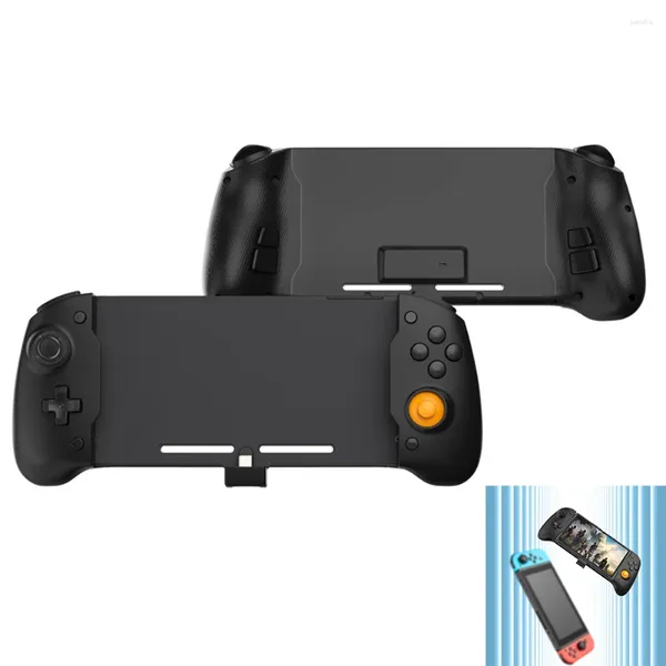 Controladores de juegos Consola de video enchufe y juega juegos retro inalámbricos convenientes carga mini juegos de bolsillo joystick para switch/ns oled