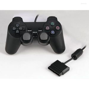 Contrôleurs de jeu Contrôleur filaire Gamepad Joypad Original pour Ps2 / 2 Psx Ps