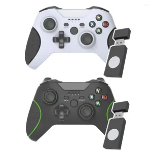 Gamecontrollers Draadloze 2.4G-consolecontroller Dual Vibration Gamepad Ingebouwde 3,5 mm-aansluiting zonder latentie 600mA voor Xbox One X/S