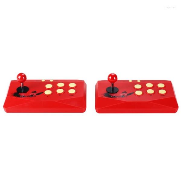 Controladores de juego Inalámbrico Consola Retro Video 2600 juegos 2 jugadores con dos joysticks separados para PC/TV