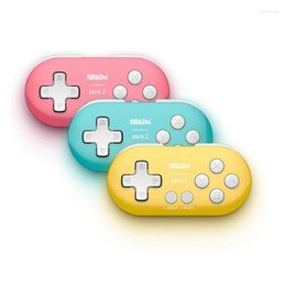 Game Controllers Wireless Bluetooth 8 Bitdo Zero 2 Gamepad Para voor Switch Windows Android MacOS Mini Controller