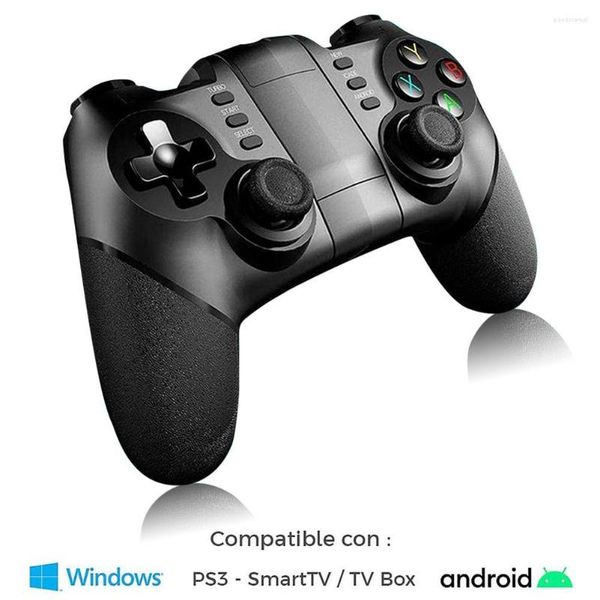 Contrôleurs de jeu Contrôleur compatible Bluetooth sans fil pour le jeu de téléphone Android Controle Joystick Gamepad Joypad