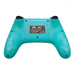 Controladores de juego Controlador inalámbrico Bluetooth Joystick Giroscopio de 6 ejes Gamepad para interruptor F62C