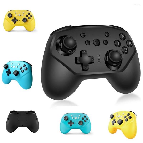 Contrôleurs de jeu sans fil Bluetooth Pro Controller Gamepad avec vitesse turbo pour Switch NS Lite