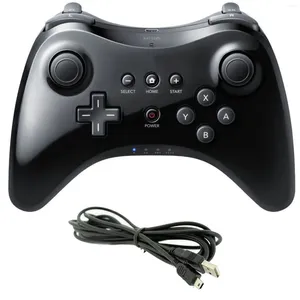 Controladores de juego Wireless Classic Pro Controller Joystick Gamepad para Wii U con cable USB