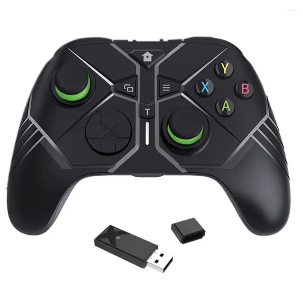 Controladores de juego Controlador inalámbrico para Xbox Series S / X Gamepad con tecla trasera Joystick Paddles 2.4G Pad de control remoto PC