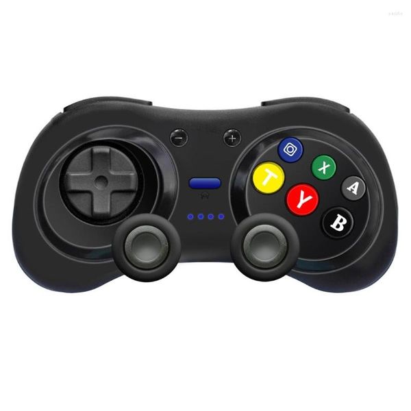 Controladores de juego Controlador inalámbrico Soporte Turbo Gaming Motion Sensor Dual Vibration 400mAh para Switch Console / Windows PC