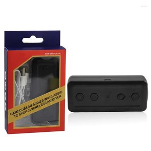 Gamecontroller Drahtloser Konverter für Switch GC/Wii/NES/SNES/Griffadapter 5 in 1 tragbar