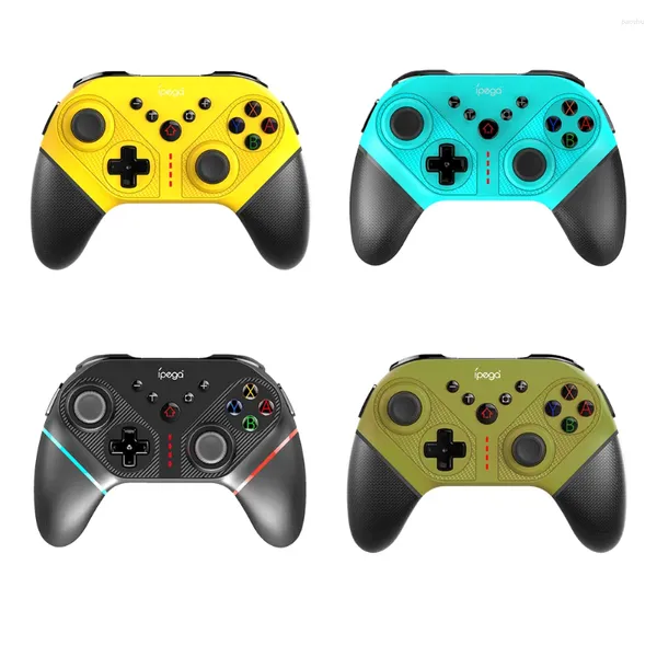 Controladores de juego Gamepad inalámbrico para Switch NS Android Smart TV Box PC Computadora Controlador Bluetooth Control de gatillo Kit de joystick