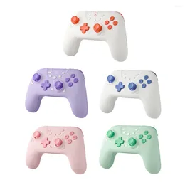 Manette de jeu sans fil de remplacement, contrôleur de jeu, poignée de jeu, 800mAh, double bouton arrière, compatible Bluetooth, accessoires de jeu DIY