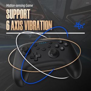 Contrôleurs de jeu Joystick sans fil Six axes Motion Turbo Prise de vue continue en un clic Induction NFC Compatible Bluetooth 5.0 Pour