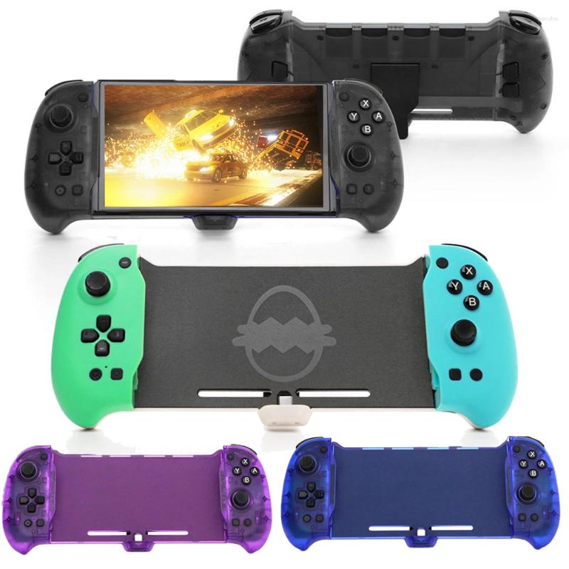 Controladores de jogo Wirelsess Gamepad para Switch / Switch OLED Controller Handheld Grip Dual Motor Vibration Built-in 6-Axis Gyro