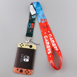 Game schattige nekband lanyard voor sleutel ID -kaart gym mobiele telefoon riemen USB badge houder diy nek band hang touw lariat lanyard