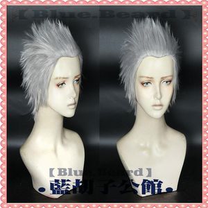 Game Devil May Cry 5 vergil Kort Zilvergrijs Cosplay Wig269Q