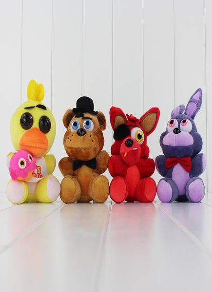 Jeu cinq nuits à Freddy039s peluche FNAF Bonnie Foxy Freddy pendentifs peluche peluche poupées douces 1318 cm 8053174