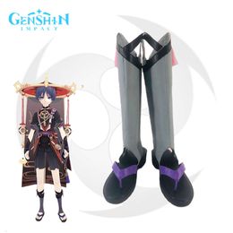 Jeu Genshin Impact Scaramouche Animation Culture thème fête d'été bande dessinée spectacle Kunikuzushi Cosplay chaussures cosplay