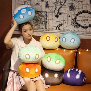 Game Genshin Impact Slime Thema Leuke Pluche Dolls Keli Dango Gooi Handvol Speelgoed Cartoon Verjaardag Xmas Gift Y211119