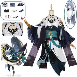 Costume de jeu Honkai Impact 3 Fu Hua, tenues de Cosplay Anime, jupe Fuhua, couvre-chef, collier, costumes d'halloween pour femmes, cosplay