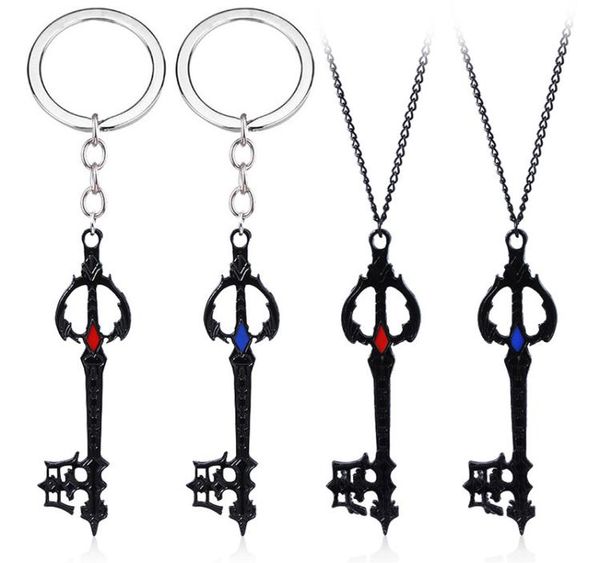 Jeu Kingdom Hearts Sora Keyblade alliage porte-clés porte-clés porte-clés porte-clés pendentif collier bijoux accessoires 7149160