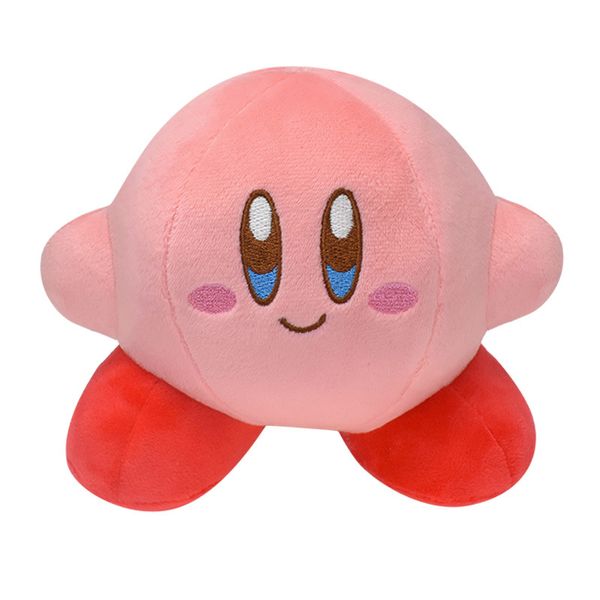 Jeu Kirby Toys 4 poupées en peluche Star Kabi mignonnes avec étiquette volante cadeau pour enfants en gros