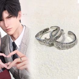 Game Love en Deepspace Rafayel Xavier Zayne Cosplay Ring Unisex verstelbare trouwringen paar sieraden accessoires geschenken 240411