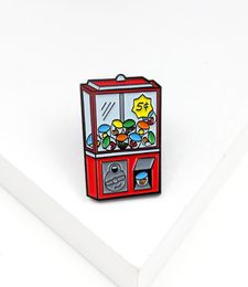 Game Machine Brooch Retro Game Over Console School Arcade ENAMEL PIN Shirt Badge Barge Girl Play Gifts1540448