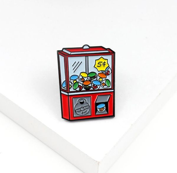 Game Machine Brooch Retro Game Over Console School Arcade ENAMEL PIN Shirt Badge Barge Girl Play Gifts8989982