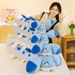 Game Palworld Long Big Pillow Kawaii Plushie Chillet Gevulde pluche poppen sofa zacht ornament Weasel Dragon Cute Gift Toy 240411