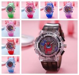 Game Style Led Watch Kids Boy Girls Cartoon Luminous horloges trendy pols horloge analoge polshorloges armband nieuwe ontwerper horloges 5566780