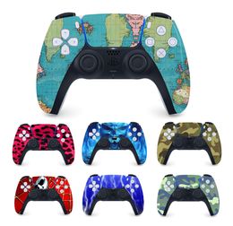 Gamepad Décoration Autocollant De Peau De Protection Pour PlayStation 5 PS5 Contrôleur Protecteur Accessoires Decal Couverture Joystick Console Autocollants De Jeu De Haute Qualité