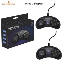 GamePads 1 o 2pcs Retroflag Classic USB Controlador Wired Gamepad Gaming para Windows/Switch/Rasbperry Pi 3 Modelo B+Plus