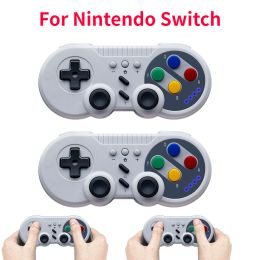 GamePads 12pcs pour Nintendo Switch Wireless Gamepad Game Console Contrôleur Joystick Breetin Gyroscope et Dualmotors pour PC Windows