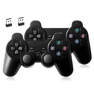 Manettes 2.4G contrôleur de jeu sans fil manette de jeu pour PC portable PS3 Android TV Box téléphones pour Super Console X Pro Raspberry Pi