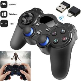 GamePads 2.4g Gami sans fil Gamepad Joystick Gaming Contrôleur W / H USB OTG Adaptateur pour Tablet Android Tablet PC TVBox Accessoires de jeu