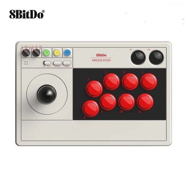 Manettes 8Bitdo Arcade Stick 2.4G récepteur USB filaire sans fil Bluetooth manette pour Nintendo Switch Windows