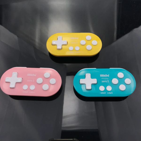 Gamepads 8BitDo Mini Zero 2 Gamepad controlador inalámbrico Bluetooth para Nintendo Switch Windows Android macOS