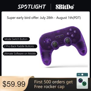 GamePads 8bitdo Pro 2 Special Edition Bluetooth Controller Wireless Joystick Gamepad voor Switch PC MacOS Android Steam Raspberry Pi