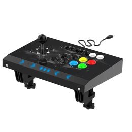 GamePads Arcade Fight Stick Joystick Fighting Game Contrôleur Personnaliser les boutons adaptés à Neogeo Mini / PC / PS Classic / NS / PS3 / Android