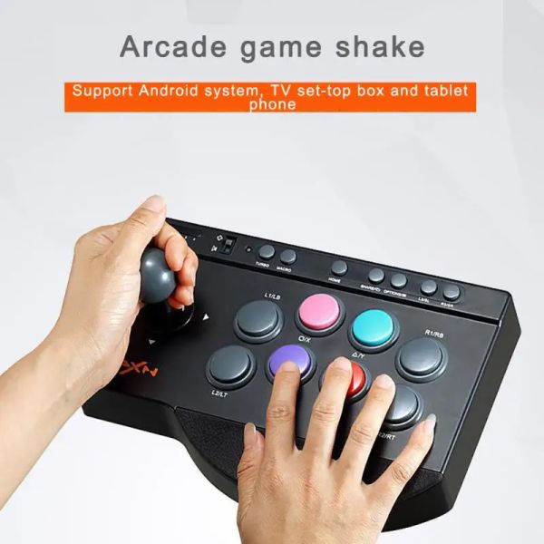 GamePads Arcade Joystick Home Computer Single et Double Fighting Game Console prend en charge Switch PC X Box PS