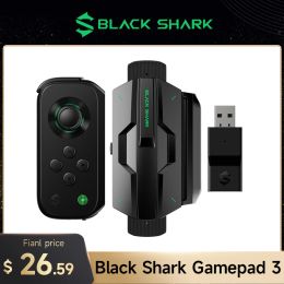 GamePads Black Shark Gamepad 3 Set gauche Ajouter le support Extension Game Controller Gamepad pour iPhone XR 11 Pro Max Black Shark 5pro 5 4pro 4 3pro